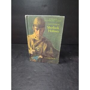 Golden Illustrated Classic Adventures of Sherlock Holmes By Conan Doyle